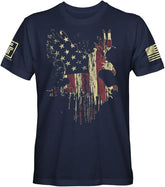 Eagles Old Glory Men'S Patriotic T-Shirt